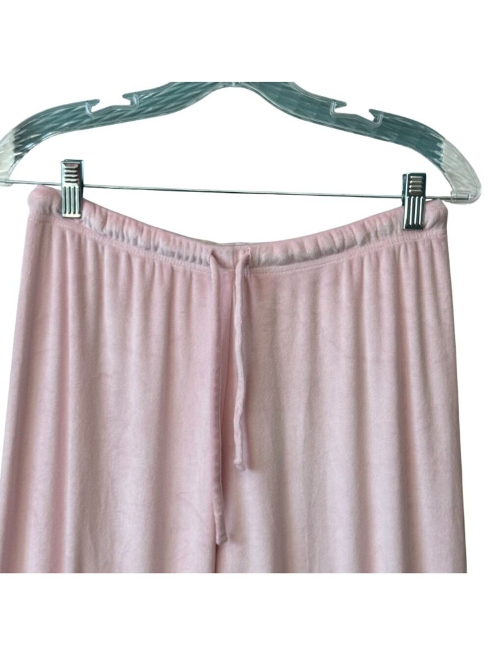 Juicy Couture Intimates Small Womens Velour Pajama Set Pink Embellished Logo - Picture 4 of 13